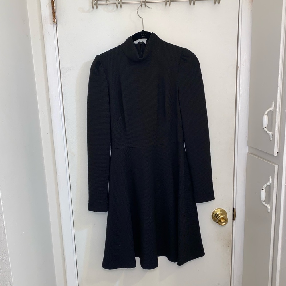 Gal Meets Glam Maggie Textured Black Size 2 EUC
